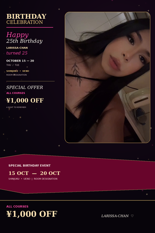 Hi guys from today till the 20th I’ll start an birthday discount 💞